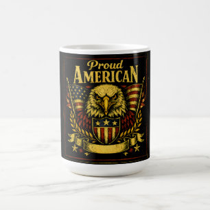 Mug Fier d'Américain – Fierté patriotique sans excuses