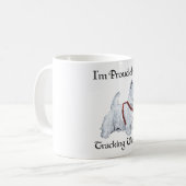 Mug Fier de mon Westie de suivi (Devant gauche)