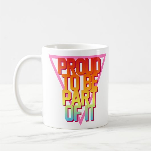 Mug Fier D'En Faire Partie ! (Gauche)