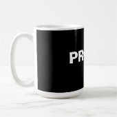 Mug Fier – Design d'énoncé minimal audacieux (Gauche)