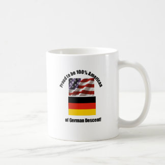 Mug Fier d'être Américain d'Allemand de descente