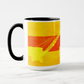 Mug Fier d'être couleurs fonctionnantes d'un sud-ouest (Gauche)