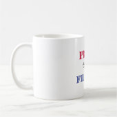 Mug Fier d'être Fillipino (Gauche)
