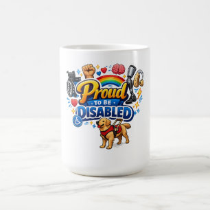 Mug Fier d'être handicapé – Conception graphique d'aut