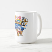 Mug Fier d'être handicapé – Conception graphique d'aut (Devant droit)