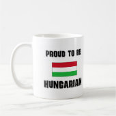 Mug Fier d'être HONGROIS (Gauche)