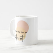 Mug Fier d'être introverti ! (Devant gauche)