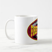 Mug Fier d'être la mère d'un sapeur-pompier (Gauche)