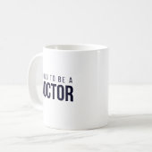 Mug Fier d'être médecin (Devant gauche)