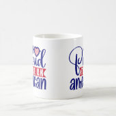 Mug Fier d'être un Américain (Centre)