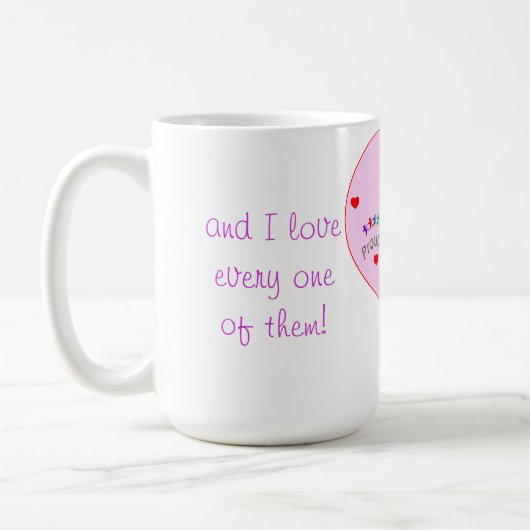 Mug Fier d'être un professeur à beaucoup de beaux (Gauche)