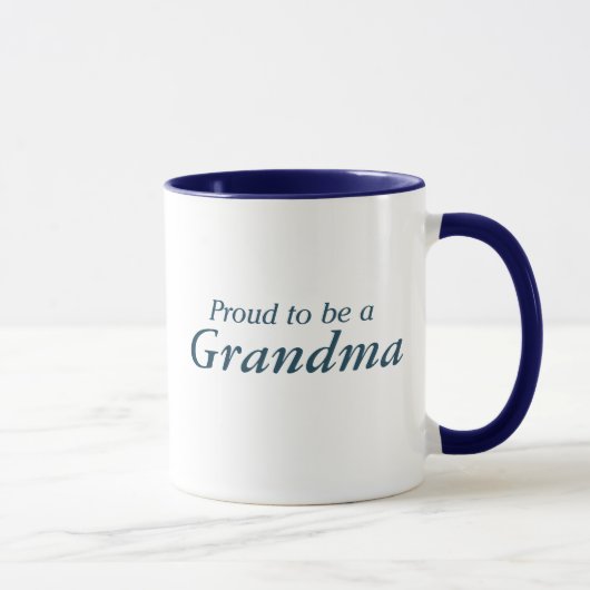 Mug Fier d'être une grand-maman ! (Droite)