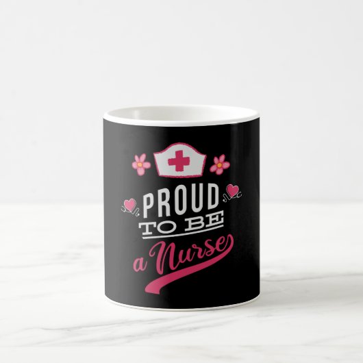 Mug Fier d'être une infirmière (Centre)