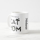 Mug Fier d'être une maman de chat (Devant gauche)