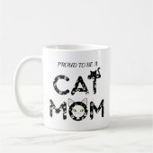 Mug Fier d'être une maman de chat (Gauche)