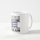 Mug Fier drapeau cubain Cuba Patrimoine Racines cubain (Devant droit)