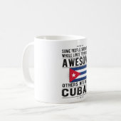 Mug Fier drapeau cubain Cuba Patrimoine Racines cubain (Devant gauche)