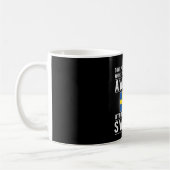 Mug Fier Drapeau Suédois Suède Héritage Racines Suédoi (Gauche)