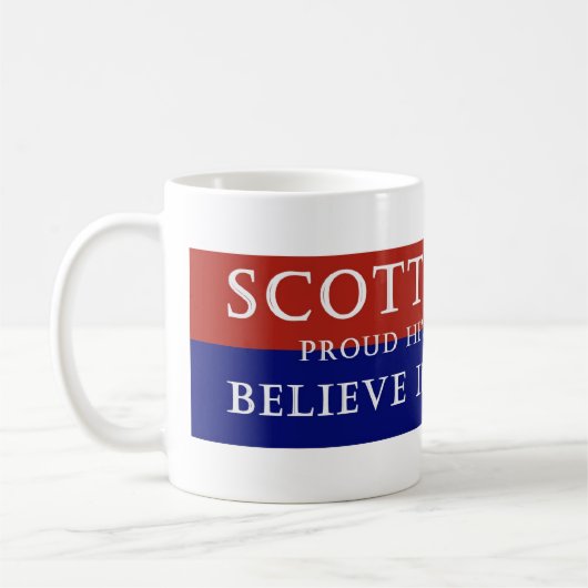 Mug Fier du marcheur de Scott (Gauche)