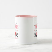 Mug Fier enseignant de l'amour Saint Valentin rose (Centre)