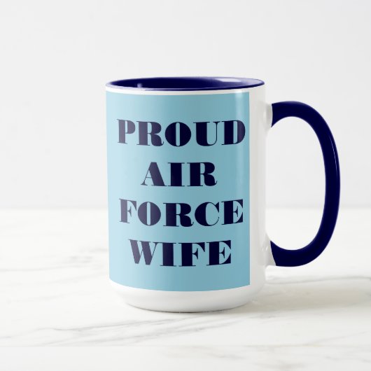 Mug Fier épouse de la Force aérienne (Droite)