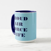 Mug Fier épouse de la Force aérienne (Devant gauche)
