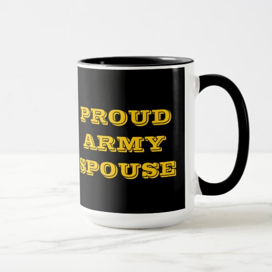 Mug Fier Épouse De L'Armée (Droite)