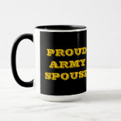 Mug Fier Épouse De L'Armée (Gauche)