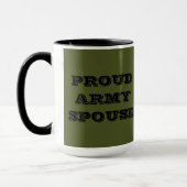Mug Fier Épouse De L'Armée (Gauche)