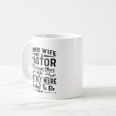 Mug Fier Épouse D'Un Pasteur (Devant gauche)