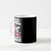 Mug Fier Frère Du Cancer Du Sein Guerrier Pink (Devant gauche)