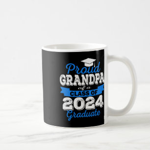 Mug Fier Grand-Père De 2024 Diplômé Awesome Famille Co