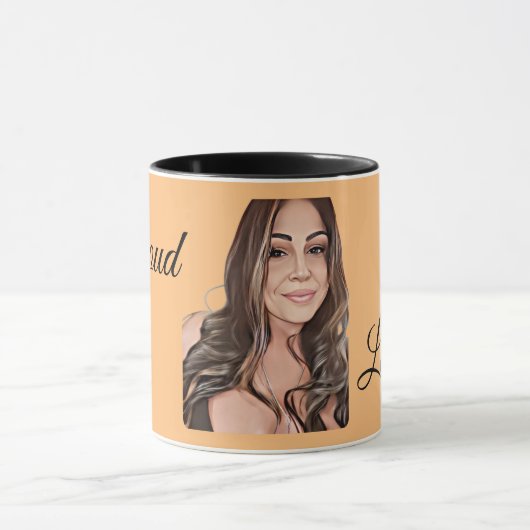 Mug Fier Latina belle fille (Centre)