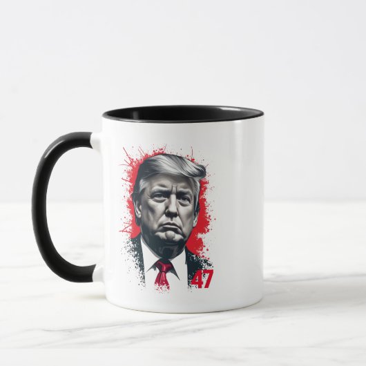 Mug Fier Maga Trump Vance Jour de l'Inauguration améri (Gauche)