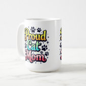 Mug Fier maman de chat (Devant gauche)