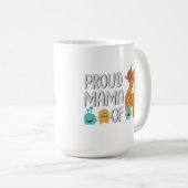 Mug Fier maman des quatre (Devant droit)