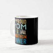 Mug Fier Maman D'Un Coureur De Marathon Distabilisé (Devant gauche)