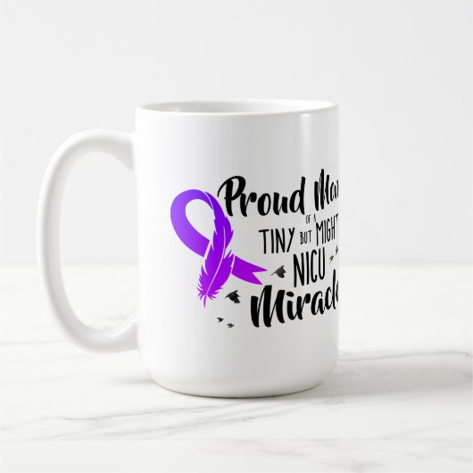 Mug Fier maman d'un miracle NICU (Gauche)