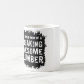 Mug Fier maman d'un plombier génial (Devant droit)