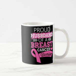 Mug Fier Mari D'Un Guerrier Du Cancer Du Sein Soutien 