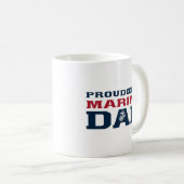 Mug Fier Marine Papa - Couleur (Devant droit)