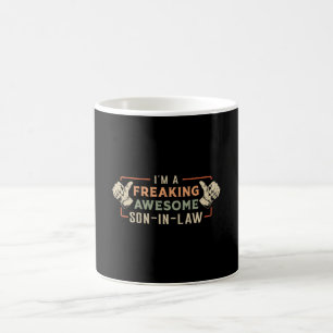 Mug Fier Meilleur Fils En Droit Fils Freaking Idée Cad