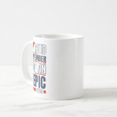 Mug Fier membre d'un bureau de travail d'équipe épique (Devant gauche)