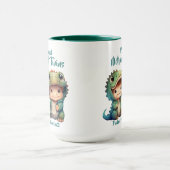 Mug Fier Mère des jumeaux garçons Dinosaur Costumes Ve (Centre)