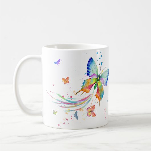 Mug Fier mère d'un papillon du syndrome Turner (Gauche)