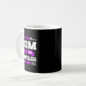 Mug Fier Mère Guerrier D'Une Sensibilisation Fibromyal (Devant gauche)