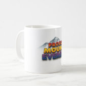 Mug Fier Mont Everest comme Sagarmatha (Devant gauche)