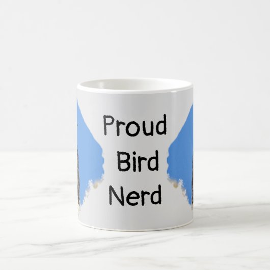 Mug Fier Oiseau Nerd Black Starling Oiseau Oiseau (Centre)