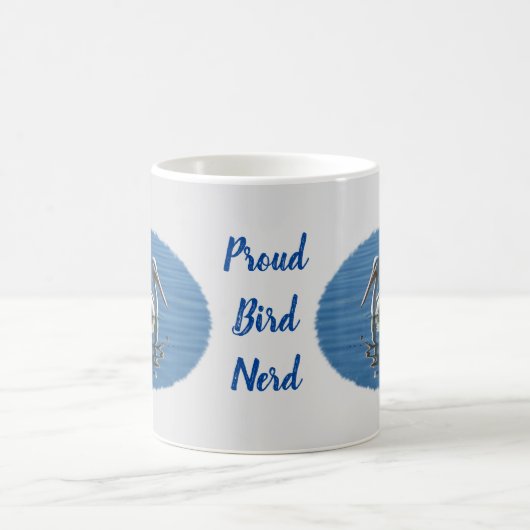 Mug Fier oiseau Nerd Pélican Birdwatcher Birder (Centre)