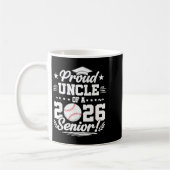 Mug Fier oncle d'un diplômé de baseball senior 2026  (Gauche)